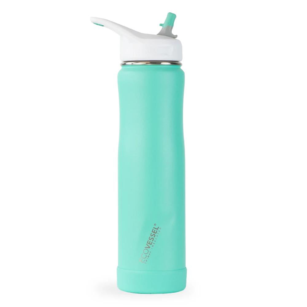 EcoVessel The Summit 24oz Stain Steel Water Bottle - Aqua Breeze Ab