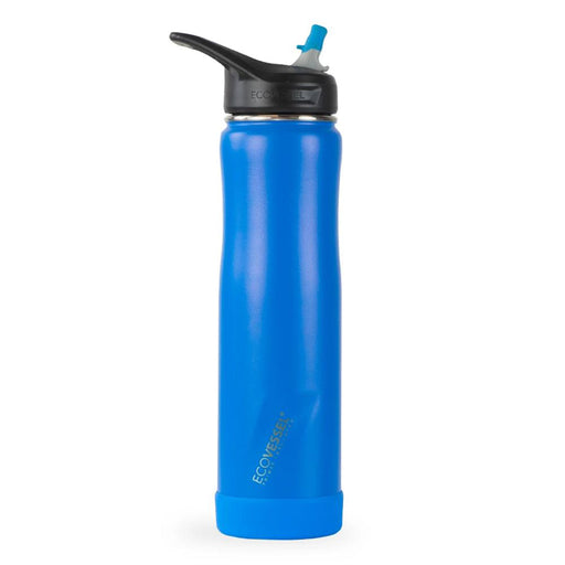 EcoVessel The Summit 24oz Stain Steel Water Bottle - Hudson Blue Hb