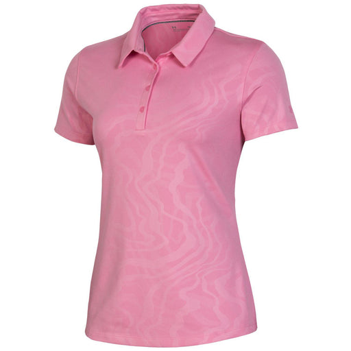 Under Armour Zinger Tetra Emboss Womens Golf Polo