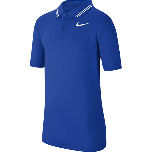 Nike Victory Boys Golf Polo - 480 GAME ROYAL/XL