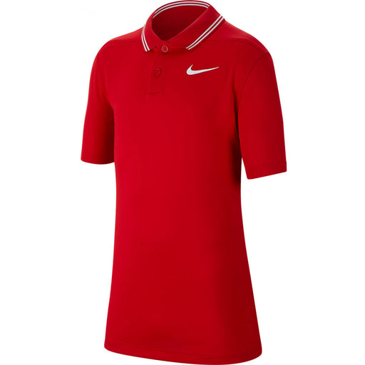 Nike Victory Boys Golf Polo - 657 UNIV RED/XL