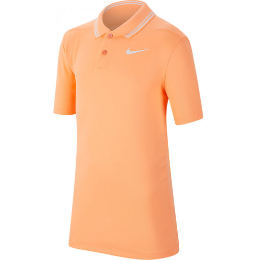 Nike Victory Boys Golf Polo - 892 ORNG PULSE/XL