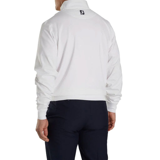 FootJoy Half Zip White Mens Golf Pullover