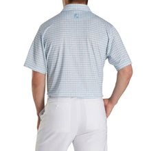 Load image into Gallery viewer, FootJoy Lisle G Fray Print Self Collar Wht M Polo
 - 2