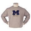 Champion UofM Rev Weave Mens Crewneck Sweatshirt