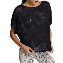 Load image into Gallery viewer, Varley Almo Sheer Black Womens Shirt
 - 1