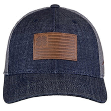 Load image into Gallery viewer, Black Clover Leather Clover Nation Mens Hat
 - 1