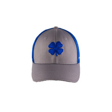 Load image into Gallery viewer, Black Clover BC Fitted Mesh 4 Grey Mens Hat
 - 1