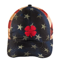 Load image into Gallery viewer, Black Clover Stars and Stripes Mesh Mens Hat
 - 2