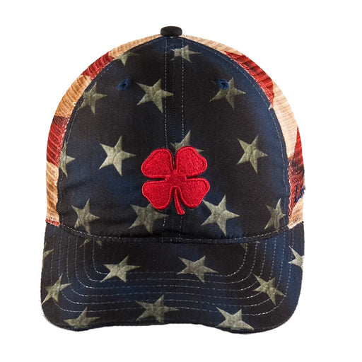 Black Clover Stars and Stripes Mesh Mens Hat