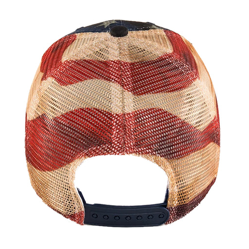 Black Clover Stars and Stripes Mesh Mens Hat