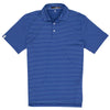 RLX Striped Lightweight Airflow Royal Navy Mens Golf Polo