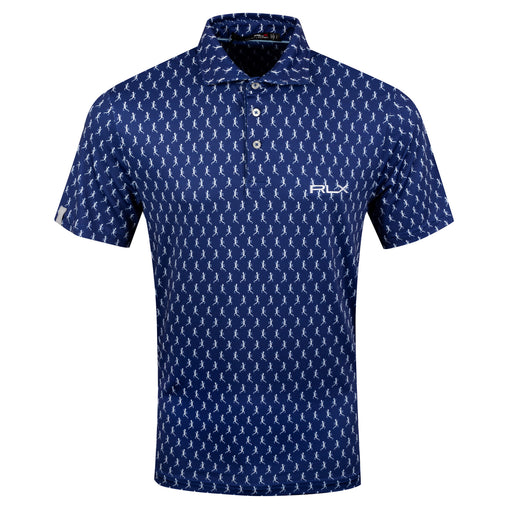 RLX Printed Ltwt Airflow Golf Geckos Mens Polo