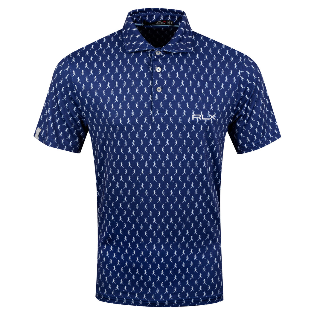 RLX Printed Ltwt Airflow Golf Geckos Mens Polo