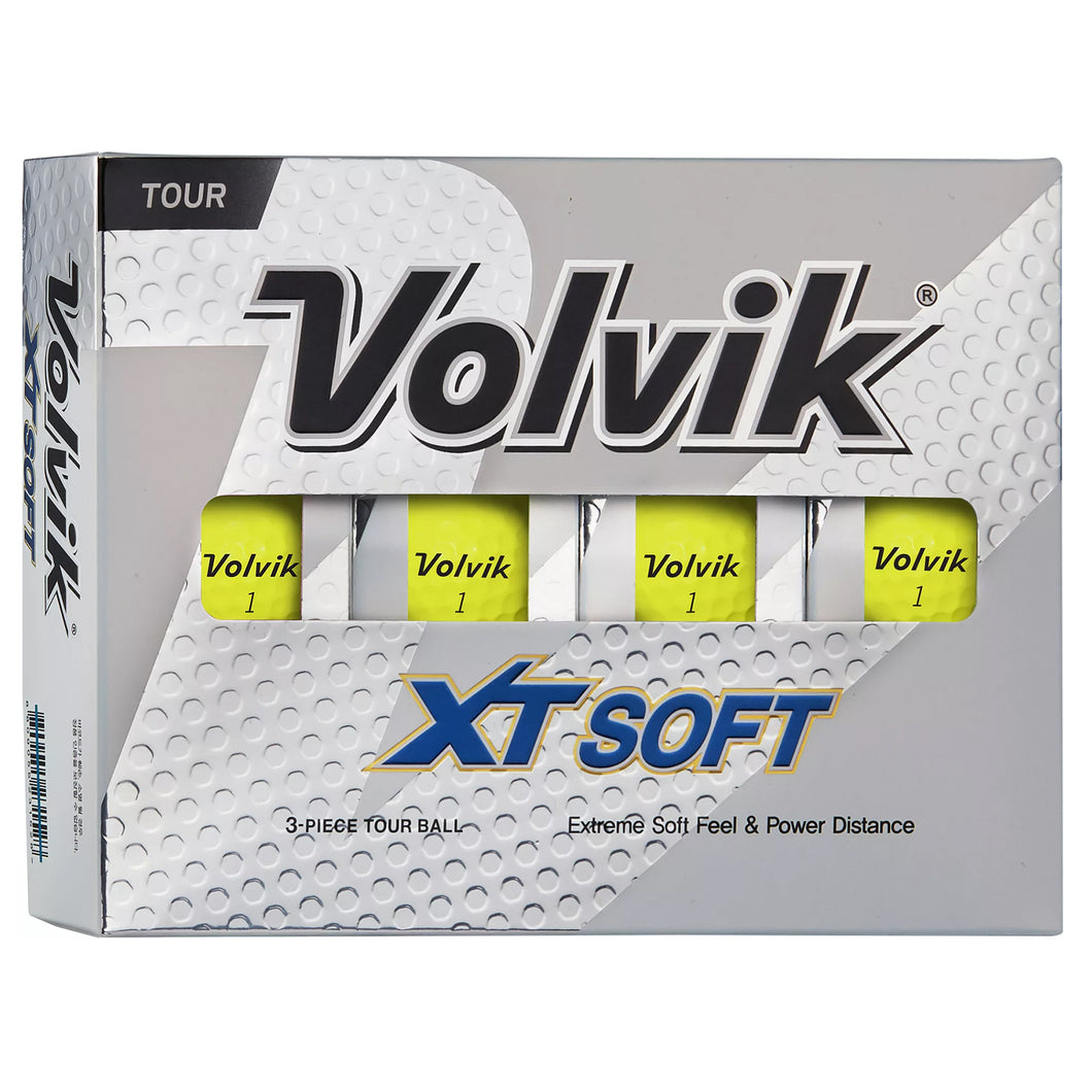 Volvik XT Soft Yellow Golf Balls 12-Pack - Default Title