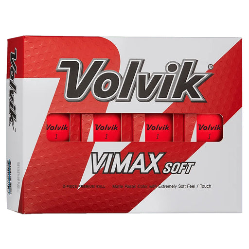 Volvik ViMax Red Golf Balls 12-Pack - Default Title