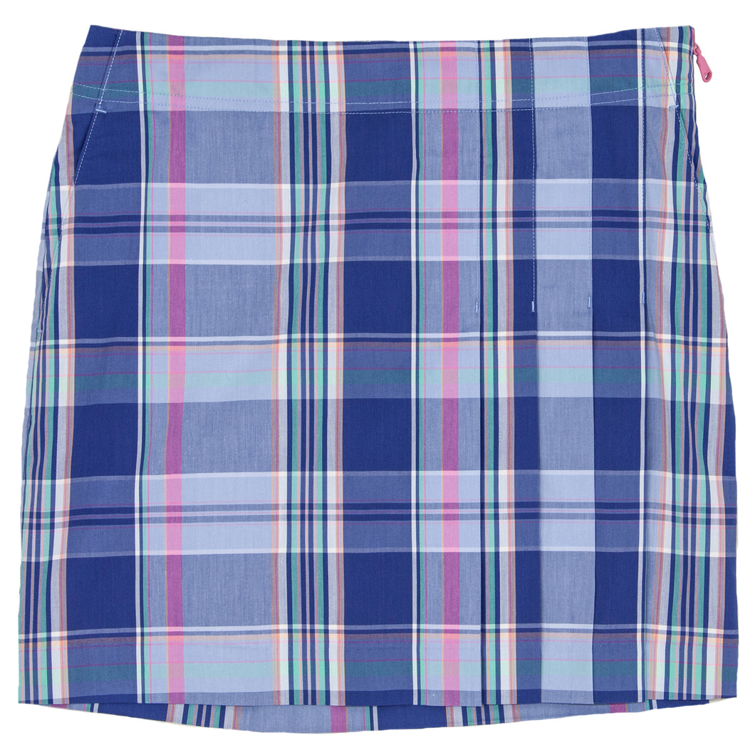 Polo Golf Plaid Stretch 17in Womens Golf Skort