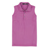 RLX Sleeveless Tournament Resort Rose Womens Golf Polo