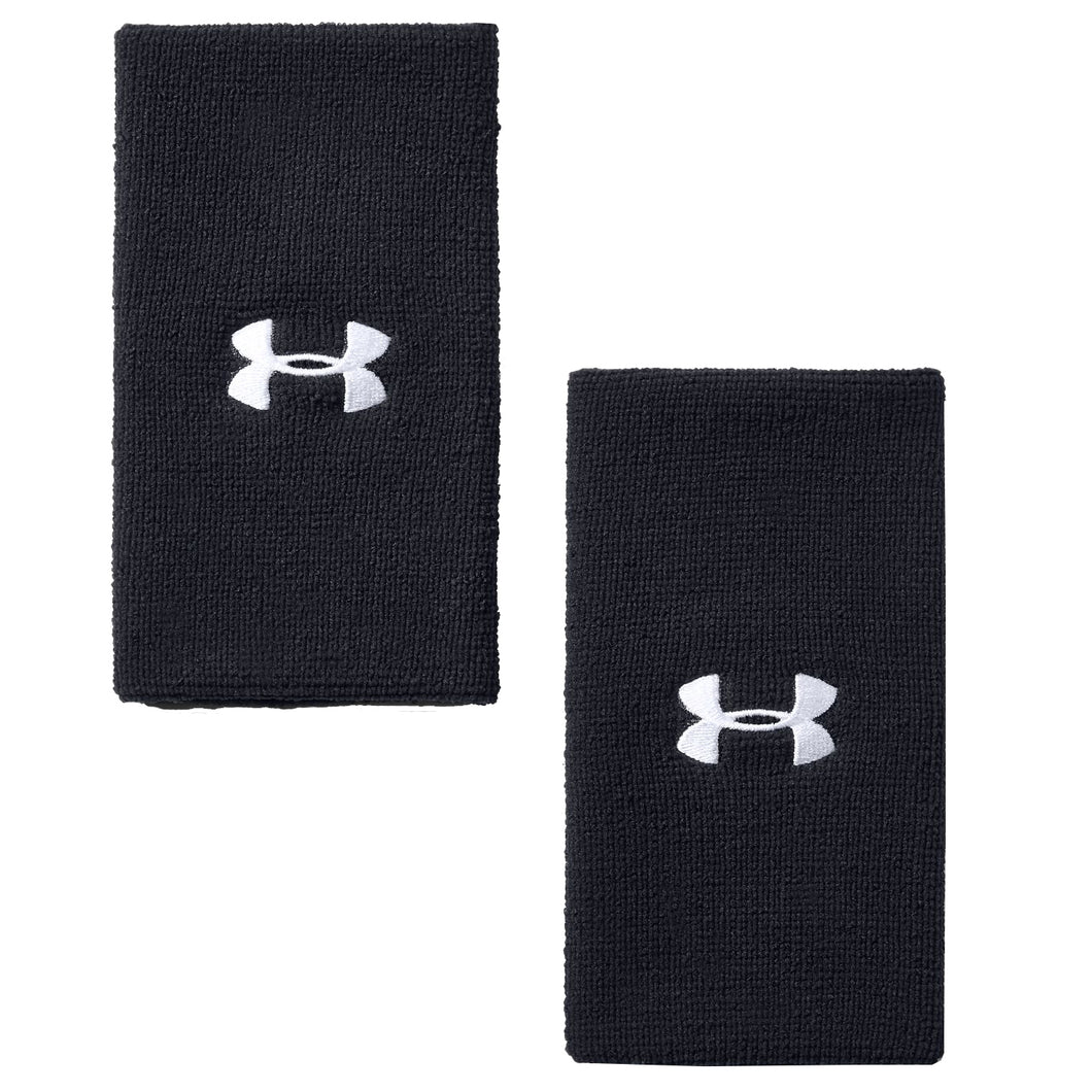 Under Armour 6in Performance Wristbands - 2 Pack