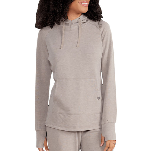 Free Fly Bamboo Fleece Womens Hoodie - HEATHER OAT 018/L