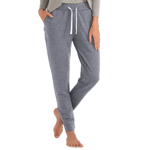 Free Fly Bamboo Fleece Womens Jogger - HTHR NAVY 104/L