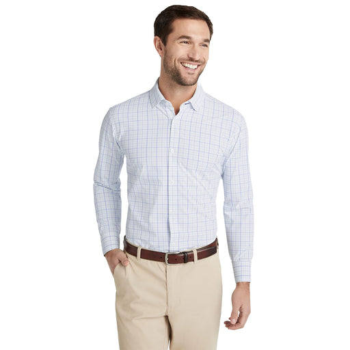 Mizzen + Main Leeward Trim Fit LS Mens Dress Shirt