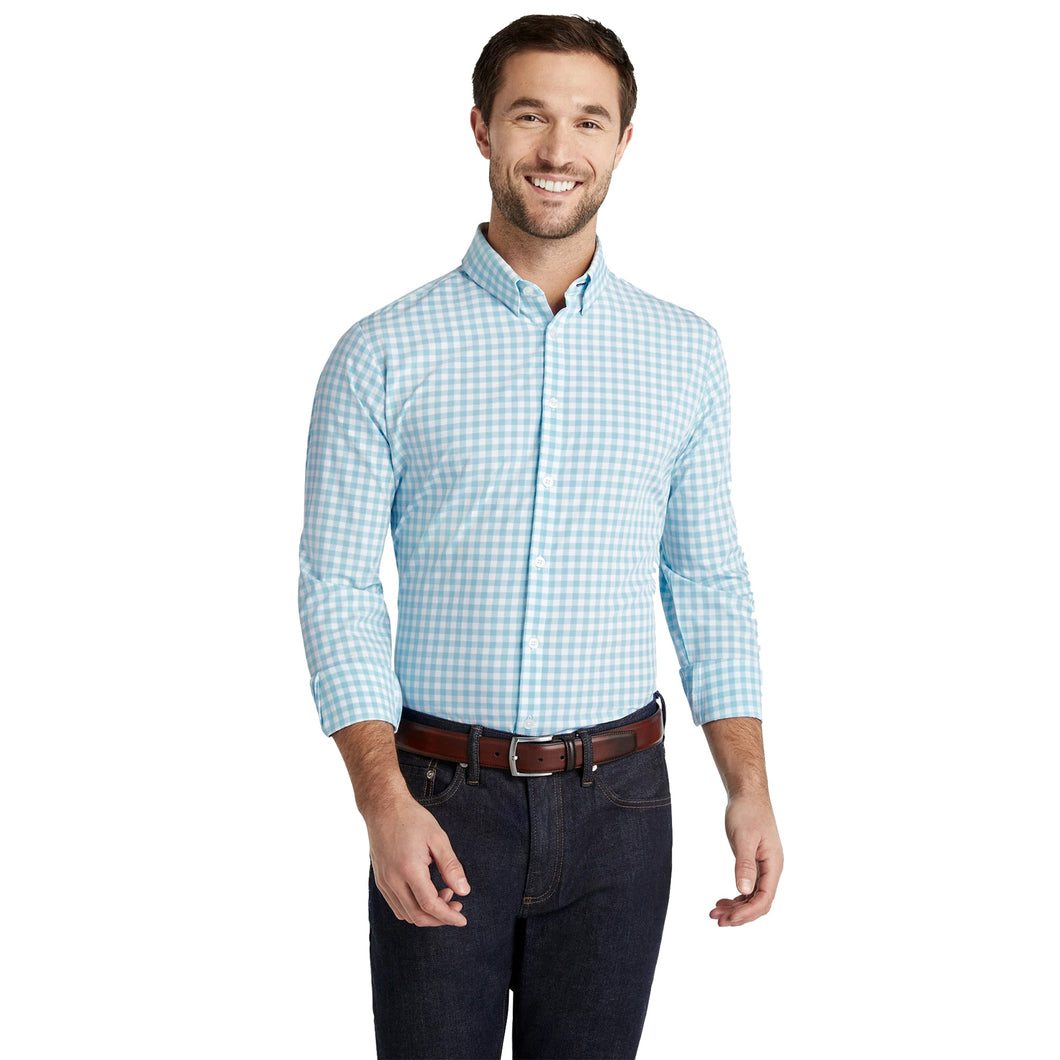 Mizzen + Main Leeward Trim Fit LS Mens Dress Shirt