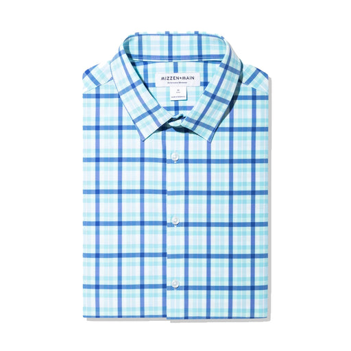 Mizzen + Main Leeward Trim Fit LS Mens Dress Shirt