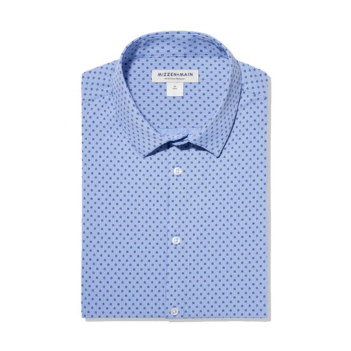 Mizzen + Main Leeward Trim Fit LS Mens Dress Shirt