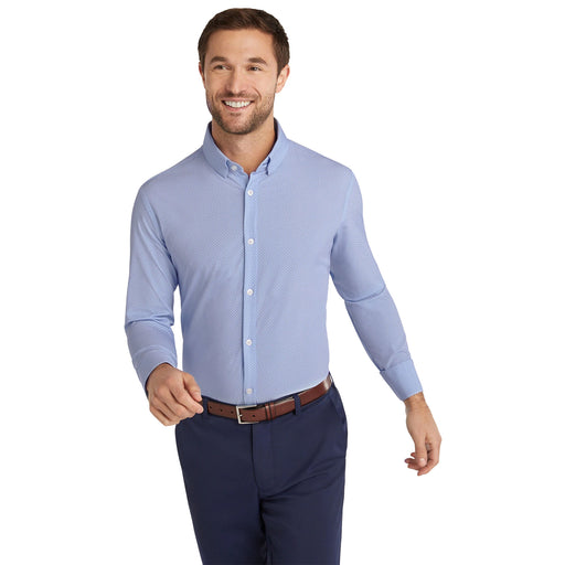 Mizzen + Main Leeward Trim Fit LS Mens Dress Shirt