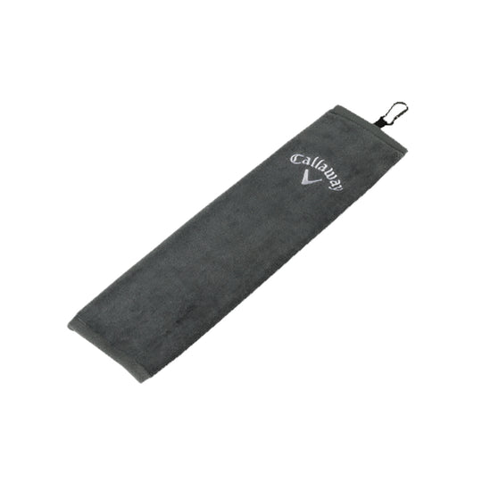 Callaway Tri Fold Grey Golf Towel