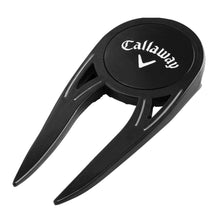 Load image into Gallery viewer, Callaway Odyssey Double Prong Divot Tool Black - Default Title
 - 1