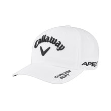 Load image into Gallery viewer, Callaway Tour Authentic FlexFit White Mens Hat
 - 1
