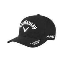 Load image into Gallery viewer, Callaway Tour Authentic FlexFit Black Mens Hat
 - 1