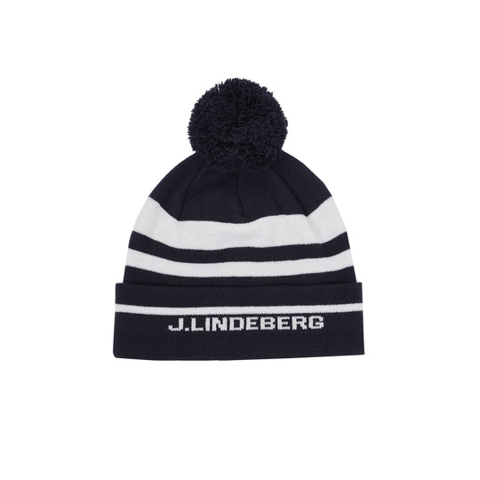 J. Lindeberg Stripe Mens Golf Beanie