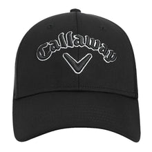 Load image into Gallery viewer, Callaway Mesh Fitted Black Charcoal Mens Cap
 - 3