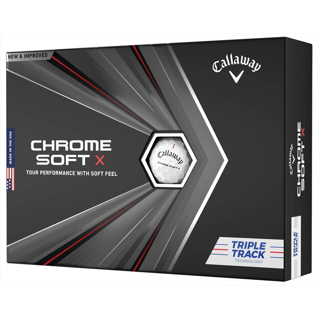Callaway Chrome Soft X TT Golf Balls - Dozen - Default Title