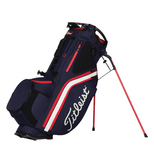 Titleist Hybrid 14 Stand Golf Bag - Navy/White/Red