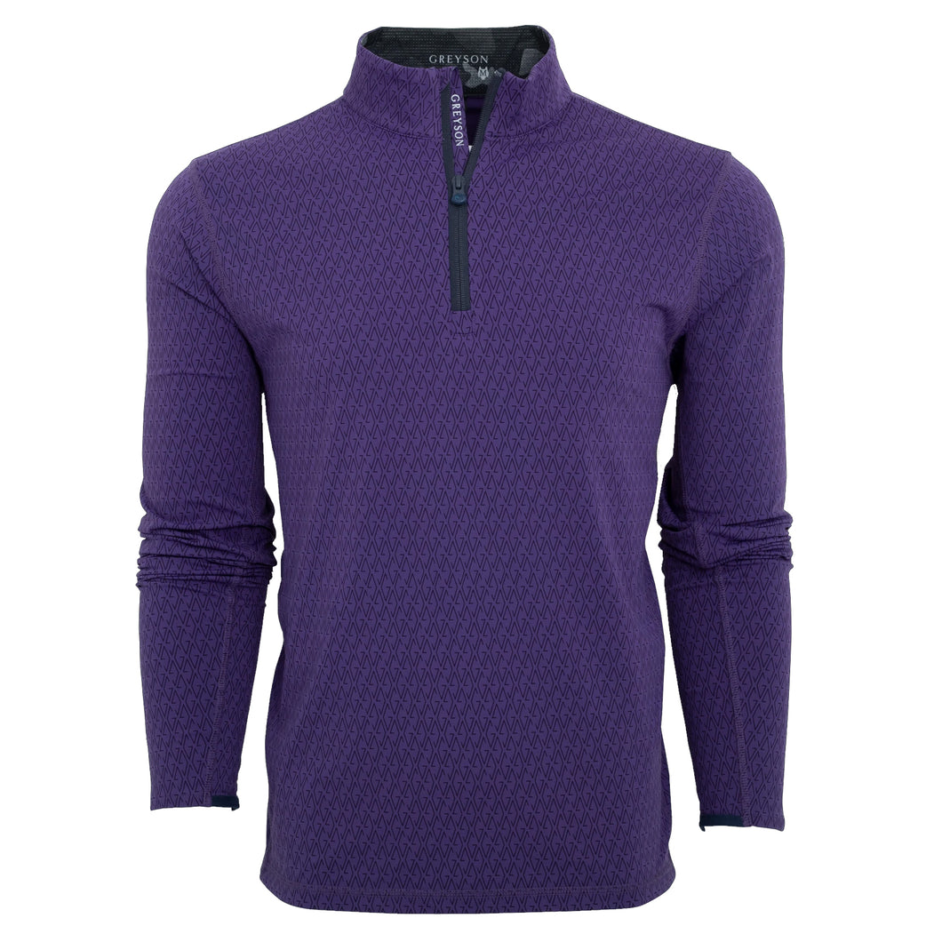 Greyson Printed Tate Mens Golf 1/4 Zip