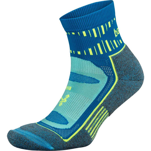 Balega Blister Resist Unisex Quarter Crew Socks - Ether Blue/M