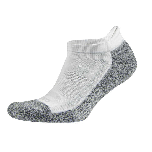 Balega Blister Resist Unisex No Show Running Socks - White/Grey/XL