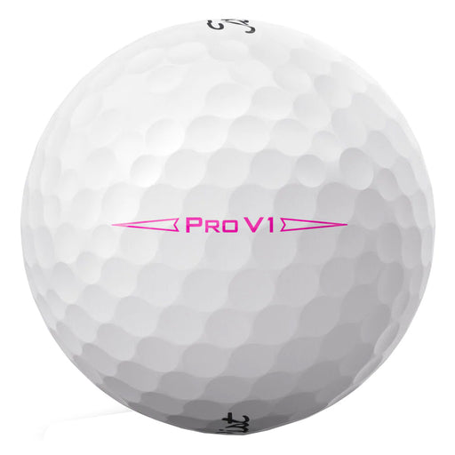 Titleist Pro V1 Pink Edition Golf Balls - Dozen