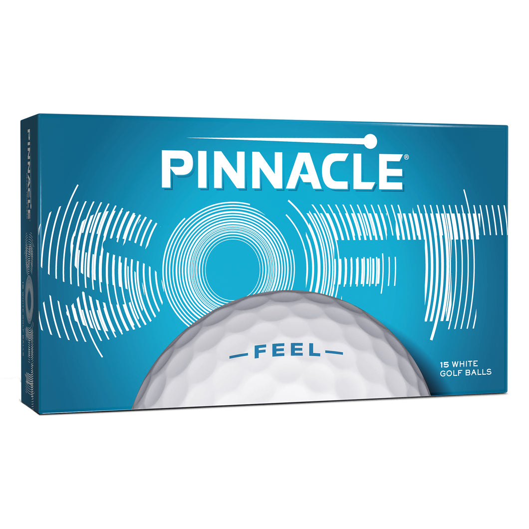 Pinnacle Soft White Golf Balls - 15 Pack - Default Title