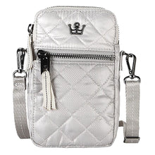 Load image into Gallery viewer, Oliver Thomas Cell Phone Crossbody 2 - Champagne Cblok/One Size
 - 5