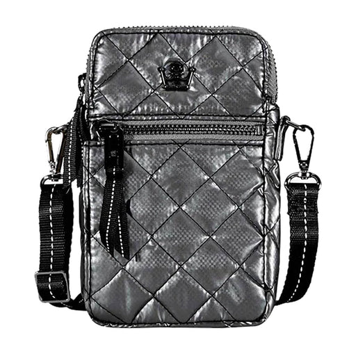 Oliver Thomas Cell Phone Crossbody 2 - Metal Silver/One Size