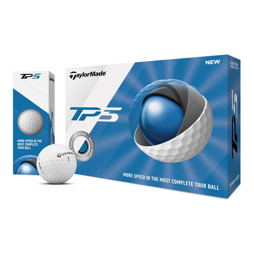 TaylorMade TP5 Golf Balls - Dozen 2020 - White