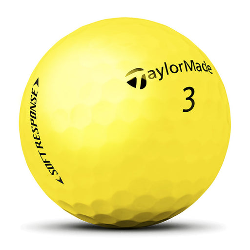 TaylorMade Soft Response Yellow Golf Balls - Dozen