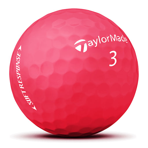 TaylorMade Soft Response Red Golf Balls - Dozen