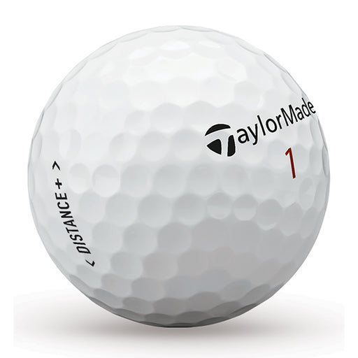 TaylorMade Distance+ White Golf Balls - Dozen 2020