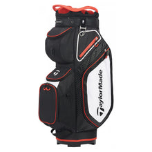 Load image into Gallery viewer, TaylorMade Cart 8.0 Golf Cart Bag - Black/White/Red
 - 2